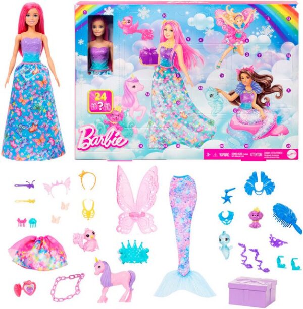 Barbie Spielzeug-Adventskalender Barbie Dreamtopia