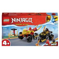 71789 LEGO® NINJAGO Verfolgungsjagd mit Kais Flitzer und Ras Motorrad