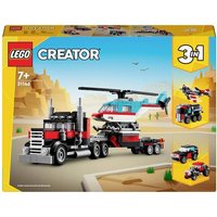 31146 LEGO® CREATOR Tieflader mit Hubschrauber