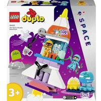 10422 LEGO® DUPLO® 3-in-1-Spaceshuttle für viele Abenteuer