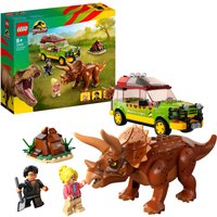 LEGO Konstruktionsspielzeug Jurassic World Triceratops-Forschung