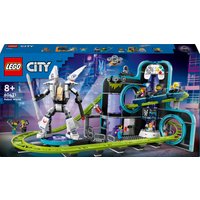 LEGO® City - 60421 Achterbahn mit Roboter-Mech