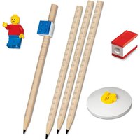 LEGO® Buntstift Schreibwarenset mit Minifigur