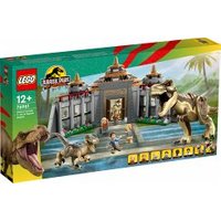 LEGO® Jurassic World 76961 Angriff des T. rex und des Raptors aufs Besucherzentrum