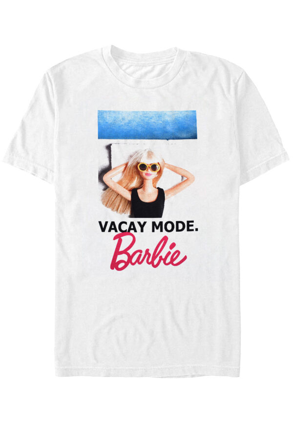 Barbie - Vacay Mode White - T-Shirt - Weiß - M - 100% Baumwolle