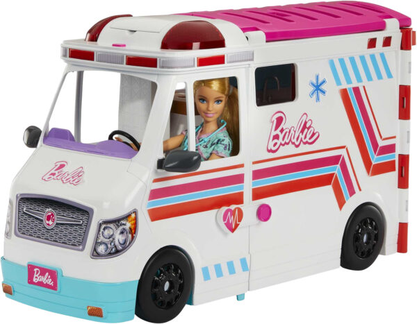 Barbie Puppenfahrzeug "2-in-1 Krankenwagen"