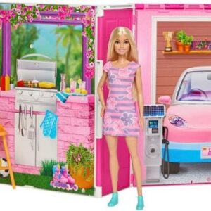 Barbie Puppenhaus Mitnehmhaus