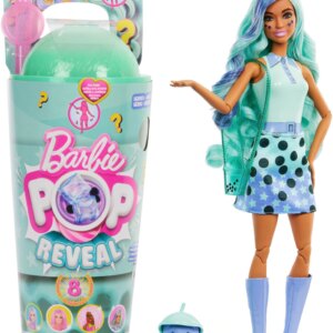 Barbie Anziehpuppe »Pop Reveal Bubble Tea Serie mit duftender Green-Tea-Modepuppe«