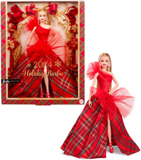 Barbie Anziehpuppe »Barbie Signature Holiday Puppe - Blond«