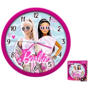 Barbie Uhr (Kinderwanduhr 25 cm)