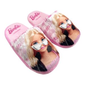 Barbie Barbie Mädchen Kinder Hausschuhe Slipper Pantoffeln Pantoffel Gr. 28 bis 34