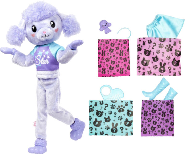 Barbie Cutie Reveal Cozy Cute Puppen-Set