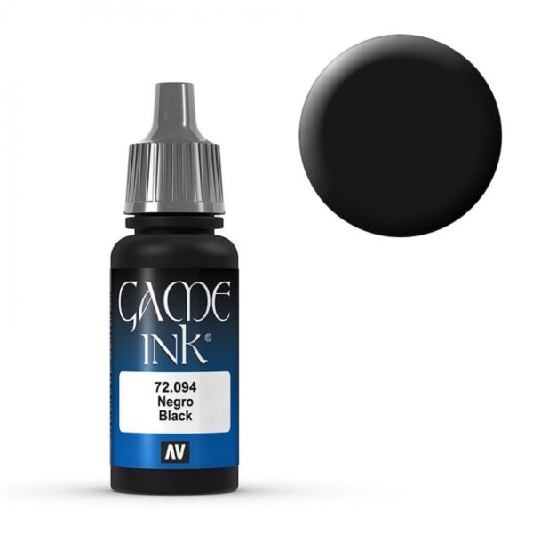 Black  Ink - 17 ml