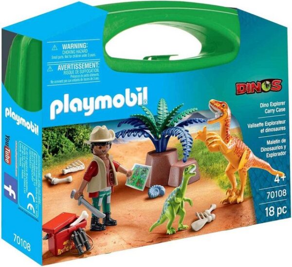 Playmobil® Dino Rise Spielbausteine, (Set, 1 St., 1 Playmobil Spielset), 1x Dino Rise, 1x Anleitung, 1x Zubehörteile