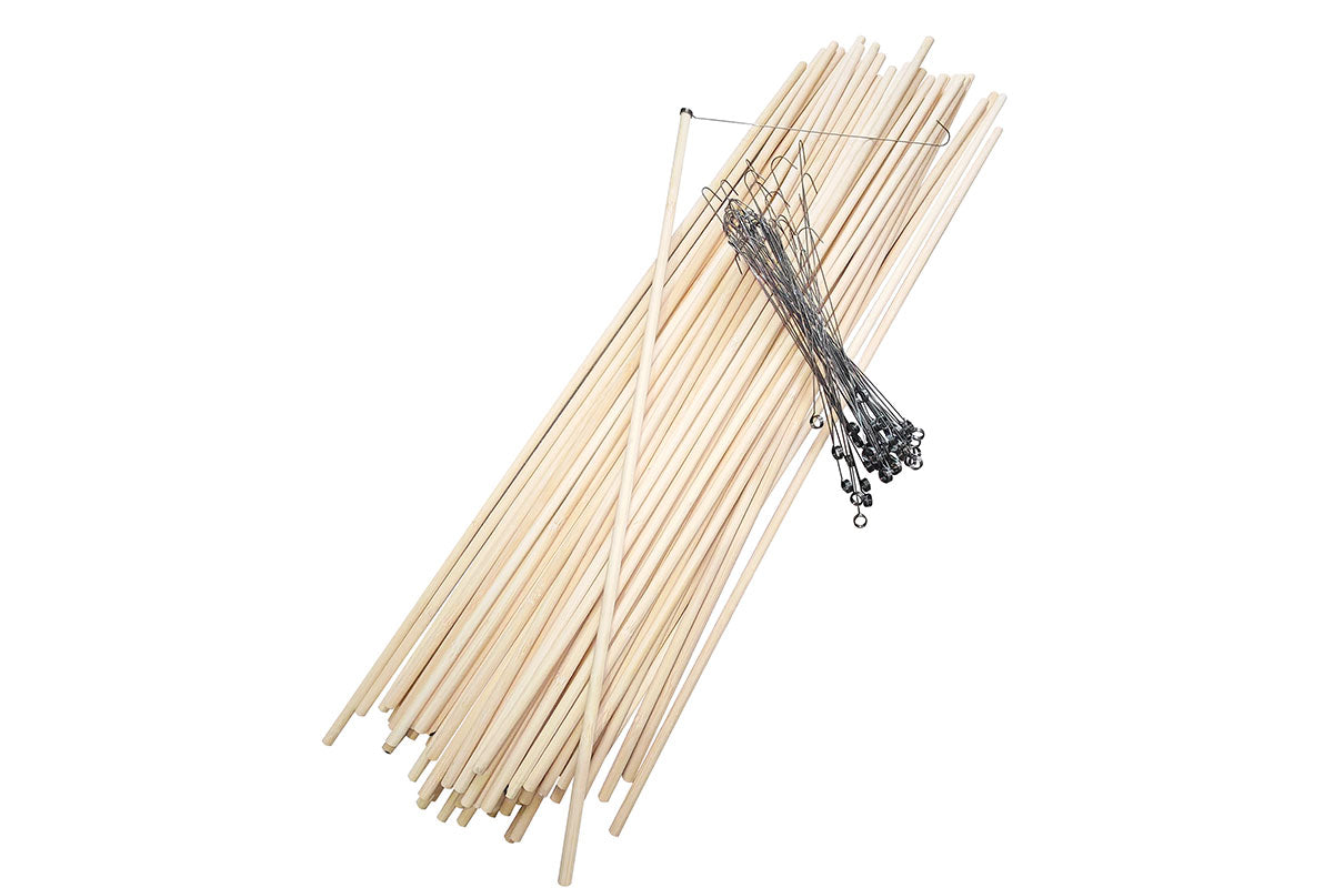 Laternenstäbe mit Halter - Set 50