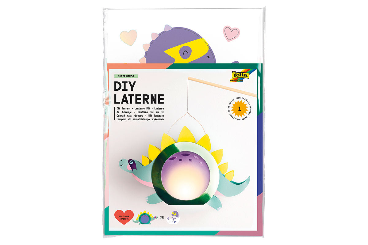 Laternen Bastelset – SUPER DINOS Laternen Bastelset - SUPER DINOS