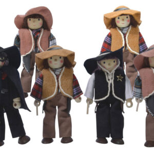 Winzling Biegepuppen Set – Wild West Winzling Biegepuppen Set - Wild West