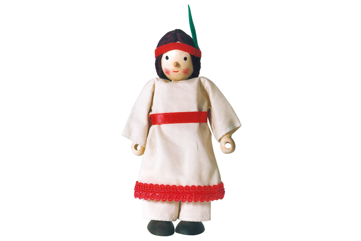 Winzling Biegepuppe - Indianerin  Lilie