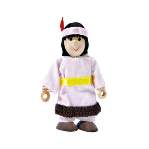 Winzling Biegepuppe – Indianerkind Sonne Winzling Biegepuppe - Indianerkind Sonne