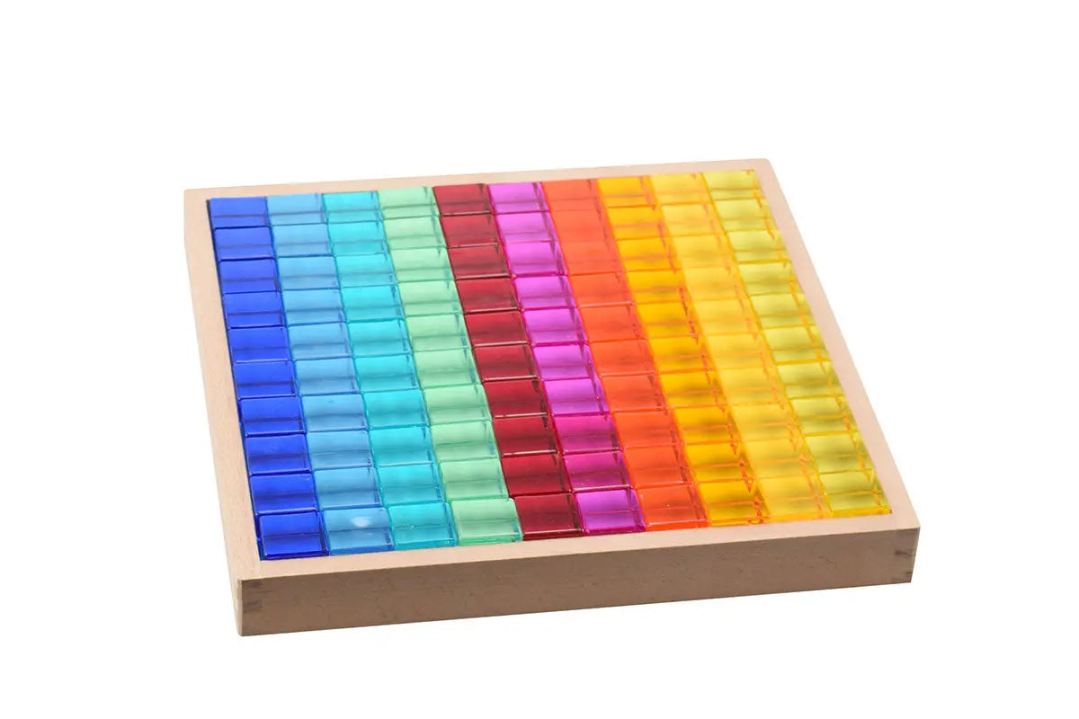 Lux Spielbausteine - Qube - Set 100