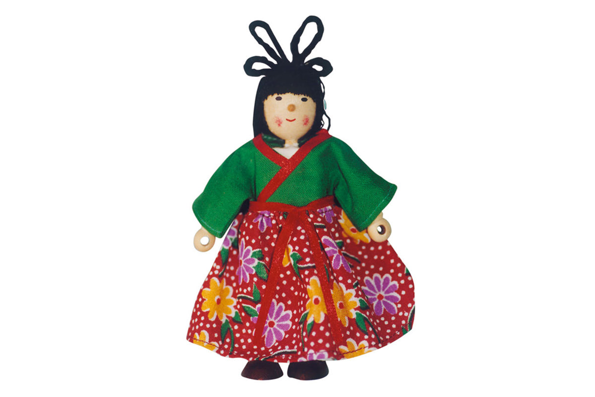 Winzling Biegepuppe - Chinesen Mama