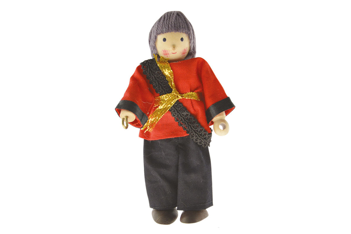 Winzling Biegepuppe - Pirat Kapitän Hook