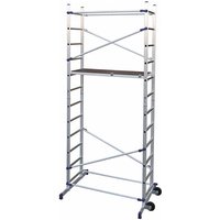 Leitergerüst: maxi. Arbeitshöhe 4