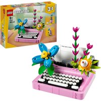 LEGO Konstruktionsspielzeug Creator 3-in-1 Schreibmaschine mit Blumen LEGO Konstruktionsspielzeug Creator 3-in-1 Schreibmaschine mit Blumen