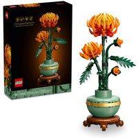 Lego 10368 Ikonen Chrysanthemen blumen dekor, kreatives Bauset für Erwachsene, Blumen display aus der botanischen Sammlung Lego 10368 Ikonen Chrysanthemen blumen dekor