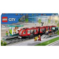 60423 LEGO® CITY Straßenbahn mit Haltestelle