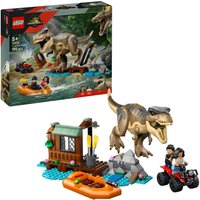 LEGO Konstruktionsspielzeug Jurassic World Flucht vor dem T.Rex