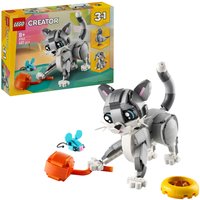 LEGO Konstruktionsspielzeug Creator 3-in-1 Graue Katze LEGO Konstruktionsspielzeug Creator 3-in-1 Graue Katze