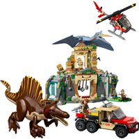LEGO® Jurassic World Spinosaurier & Quetzalcoatlus: Hubschrauber-Einsatz LEGO® Jurassic World Spinosaurier & Quetzalcoatlus: Hubschrauber-Einsatz