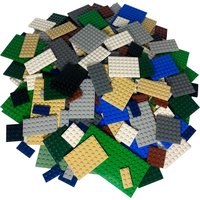 LEGO® Platten Gemischt für Haus, Gebäude – Menge 250x LEGO® Platten Gemischt für Haus