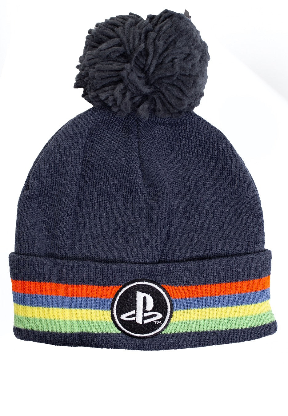 Playstation - Circle Logo Blue - Beanie - Blau - Onesize - 100% Polyacryl,Strickwaren
