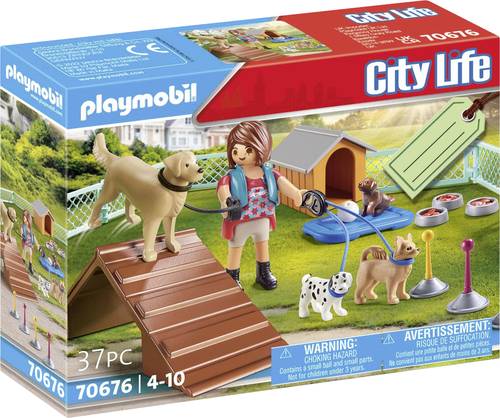Playmobil® City Life Geschenkset  Hundetrainerin  70676