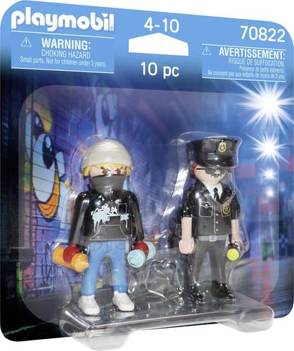 Playmobil® DuoPack Polizist und Sprayer 70822