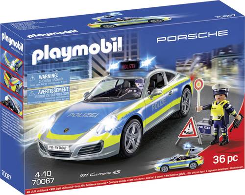 Playmobil® Porsche Porsche 911 Carrera 4S Polizei 70067