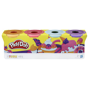 Play-Doh Knete SWEET farbsortiert, 4 Farben je 112,0 g Play-Doh Knete SWEET farbsortiert, 4 Farben je 112,0 g