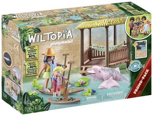 Playmobil® Wiltopia Paddeltour mit den Flussdelfinen 71143 Playmobil® Wiltopia Paddeltour mit den Flussdelfinen 71143
