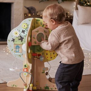 Activity-Baum aus Holz FSC®  4 jahrenzeiten