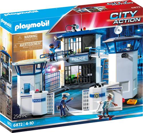 Playmobil® City Life Polizei-Kommandozentrale mit Gefängnis 6872 Playmobil® City Life Polizei-Kommandozentrale mit Gefängnis 6872