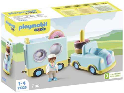 Playmobil® 123 Verrückter Donut Truck mit Stapel- und Sortierfunktion 71325