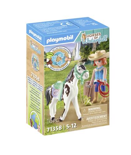 Playmobil® Horses of Waterfall Ellie & Sawdust mit Westernübung 71358 Playmobil® Horses of Waterfall Ellie & Sawdust mit Westernübung 71358