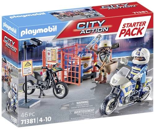 Playmobil® City Action Starter Pack Polizei 71381 Playmobil® City Action Starter Pack Polizei 71381