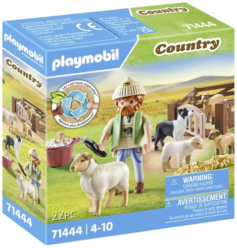 Playmobil® Country Junger Schäfer mit Schafen 71444