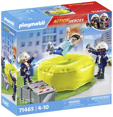 Playmobil® ACT!ON HEROES Feuerwehrleute mit Luftkissen 71465