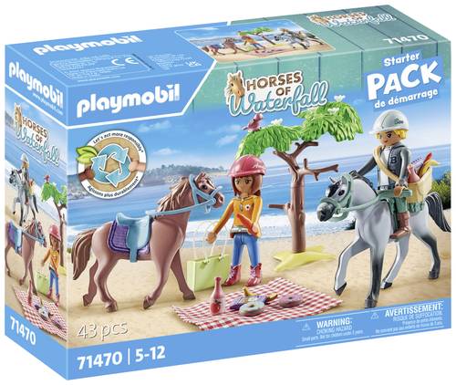 Playmobil® Horses of Waterfall Reitausflug an den Strand mit Amelia und Ben 71470