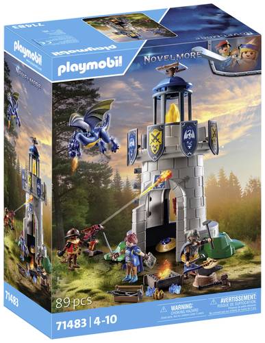 Playmobil® Novelmore Ritterturm mit Schmied und Drache 71483