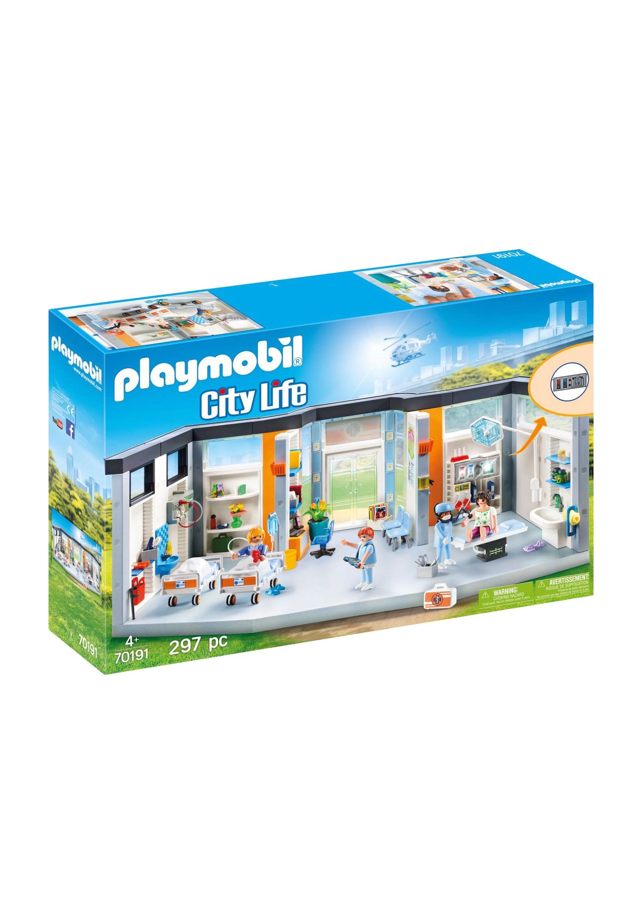 playmobil® City Life - Krankenhaus mit Einrichtung 70191